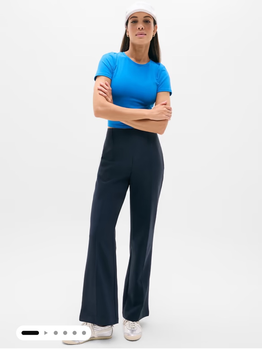 NWT Athleta Navy Blue All Ways Bootcut Pant
Size 6 Regular